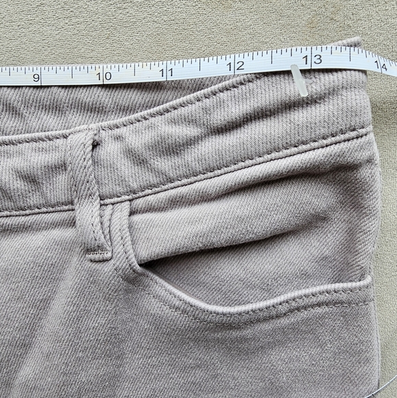 Aritzia Wilfred Free High Waist The Melina Pant Twill Stretch Size 6 Gray/Purple - Picture 11 of 14